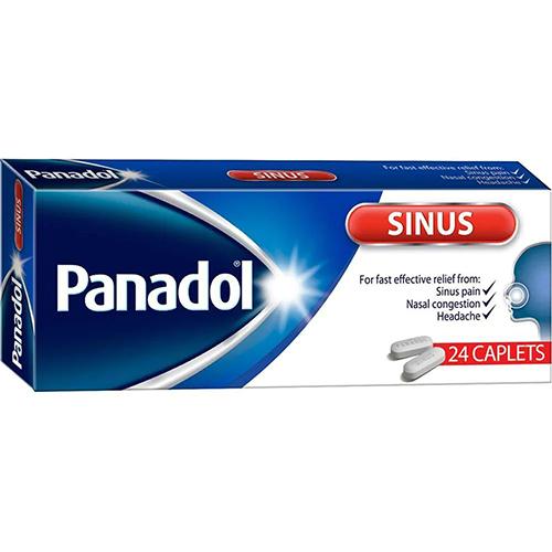 Panadol Sinus Effective Fast Sinus Relief 24Caplets