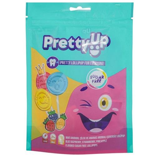 Pretty Up Sugar Free Lollipop 55g