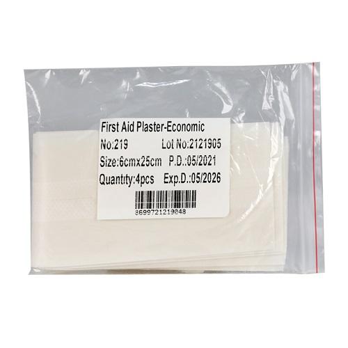 Cansin Plast First Aid Plaster Economic 6x25cm 4Pcs