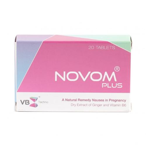Novom Plus to Relieve Symptoms of Nausea and Vomiting 20Tablets