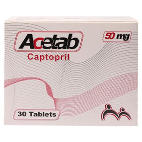 Acetab 50mg to Treat High Blood Pressure 30Tablets