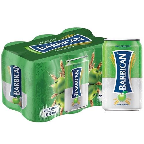 Barbican Malt Beverage Apple Flavor 330ml 6Pcs