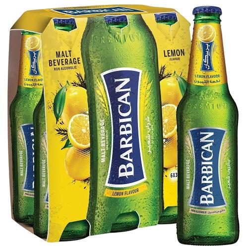 Barbican Malt Beverage Lemon 330ml 6Pcs