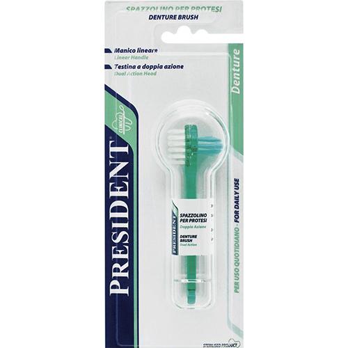 President Denture Tooth Brush 1Pcs