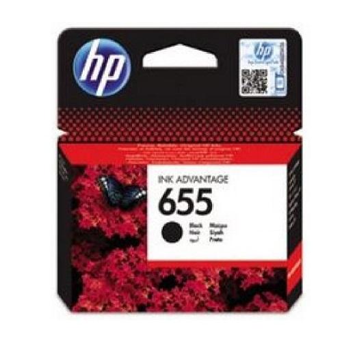 HP 655 Original Ink Cartridge Black Model No.120802