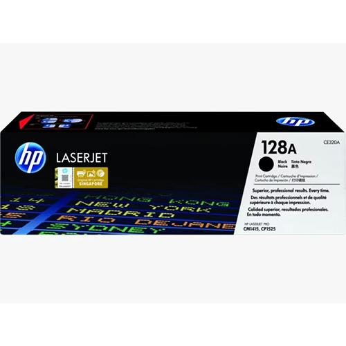 اتش بي 128A حبر طابعة ليزر جيت اصلية اسود موديل رقم.CE320A