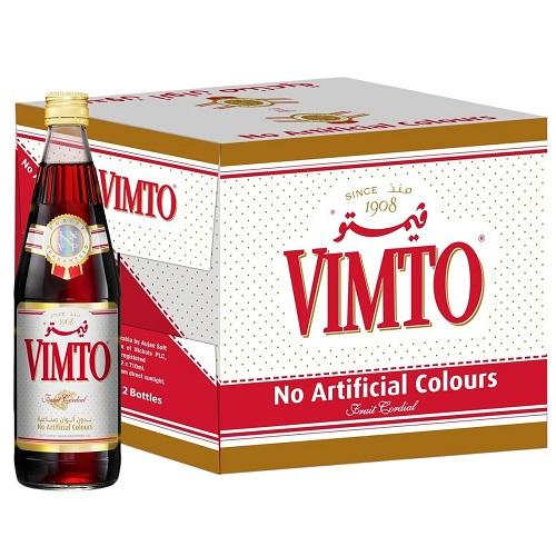 Vimto Fruit Cordial 710ml 12Pcs
