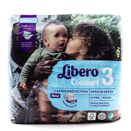 Libero Comfort3 Diapers Baby from5to9Kg 30Diapers