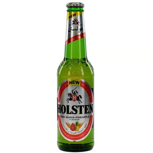 Holsten Non Alcoholic Malt Beverage Pink Guava and Pineapple Flavor 330ml