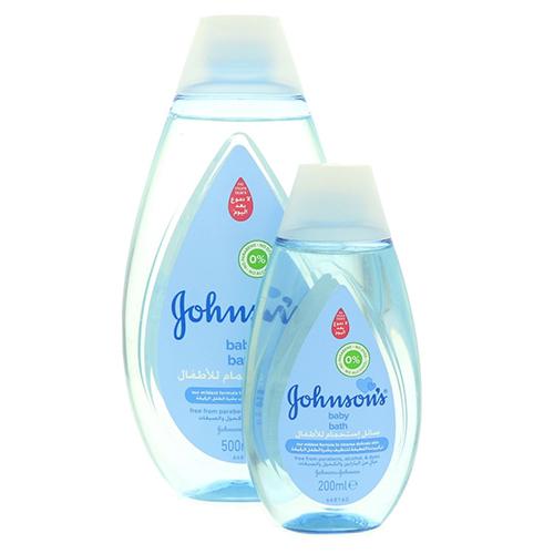 Johnsons Baby Bath 500ml +Free 200ml Bath