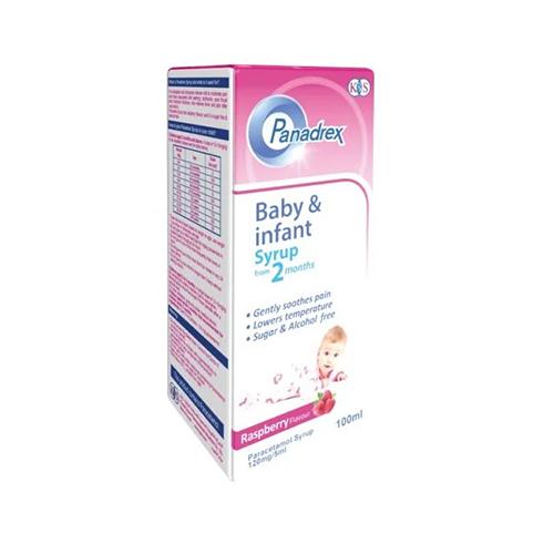 Panadrex Syrup and Infants from2months and above to Relieve Pain and Reduce Fever for Children100ml