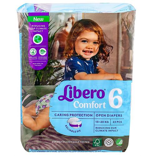 Libero Comfort6 Baby Diapers From 13to20Kg 24Pcs