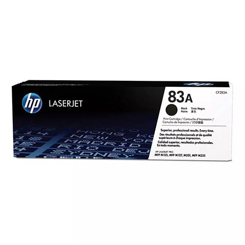 اتش بي 83A حبر طابعة ليزر جيت اصلية اسود موديل رقم.CF283A