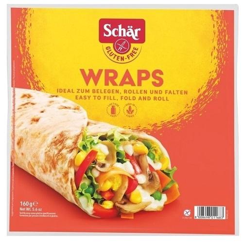 Schar Natural Tortilla Wraps Gluten Free 160g