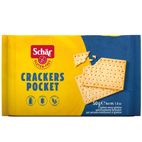 Schar Crackers Pocket Biscuit Natural Gluten Free 50g