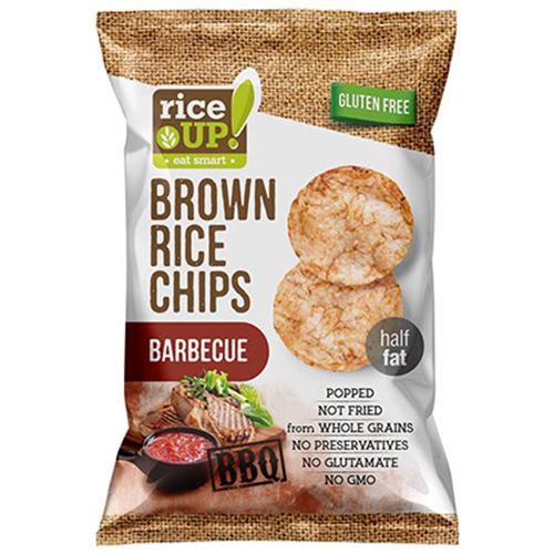 Rice Up Brown Rice Chips with Barbecue 25g