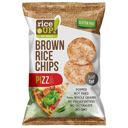 Rice Up Brown Rice Chips with Pizza 60g