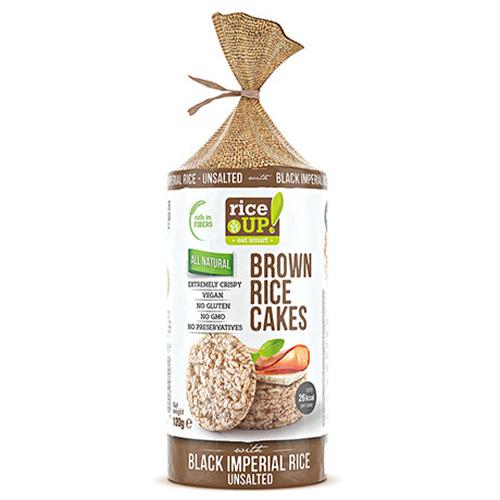 Rice Up Brown Rice Cakes Unsalted 120g