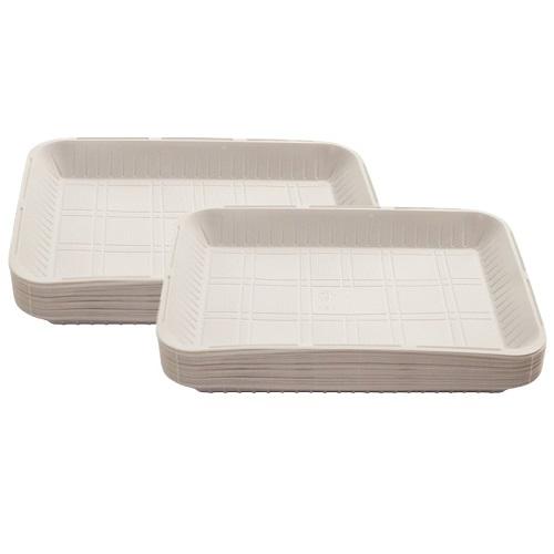 Plasco Rectangular Plastic Plate Large No.4 50Plate 2Pcs