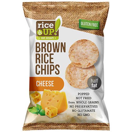 Rice Up Brown Rice Chips with Cheese 25g