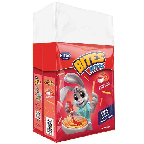Kitco Bites Potato Sticks Ketchup Flavor 25g 20Pcs