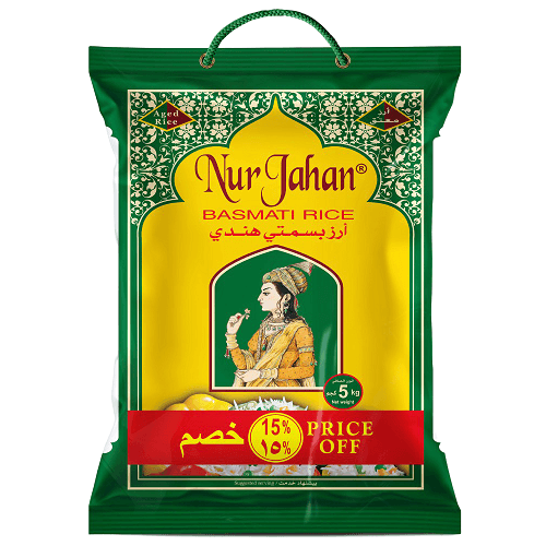 Nur Jahan Indian Basmati Rice 5Kg