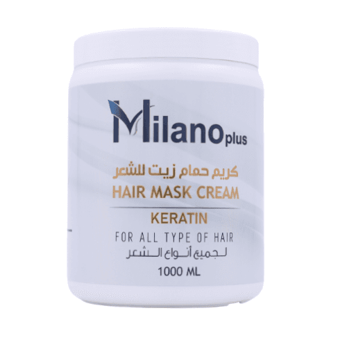 Milano Plus Hot Oil Hair Cream Keratin Extract 1000ml