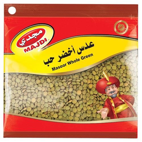 Majdi Masoor Whole Green 450g