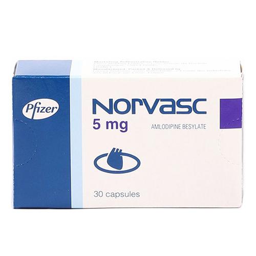 Norvasc for the Treatment of High Blood Pressure 5mg 30Capsules