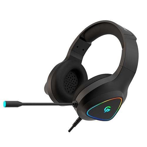 Porodo Gaming RGB Headphone with HD Sound Black Model No.PDX414BK