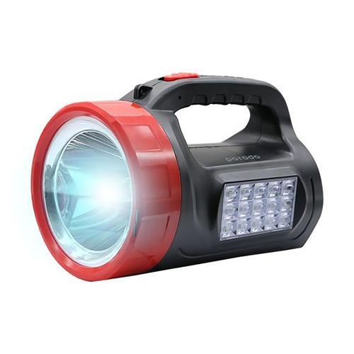 Porodo Rechargeable Solar Light with Dual Lighting System Black