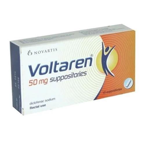 فولتارين 50مجم 10تحاميل