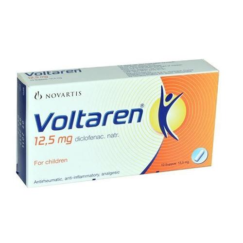 Voltaren 12.5mg Suppositories for Children 10Suppositories