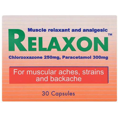 Relaxon Muscle Relaxant and Analgesic 30Capsules