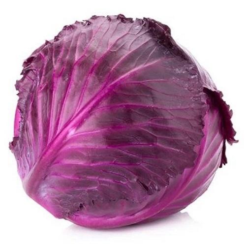 Fresh Kuwaiti Cabbage Purple 1Kg Approximately
