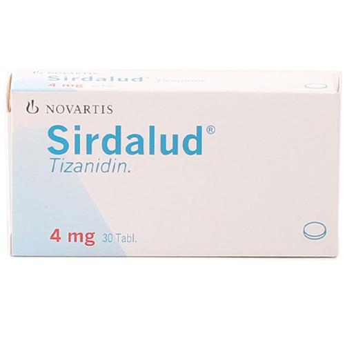 Sirdalud Tizanidine 4mg Muscle Relaxant 30Tablets