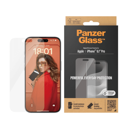 Panzer Glass Screen Protector iPhone15 Classic Fit No.2806