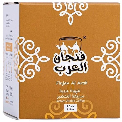 Fanjan Al Arab Instant Arabic Coffee Cardamom 30g 5Dallah