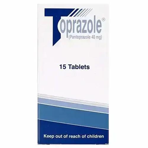Toprazole Pantoprazole 40mg to Treat Stomach Ulcers 15Tablets