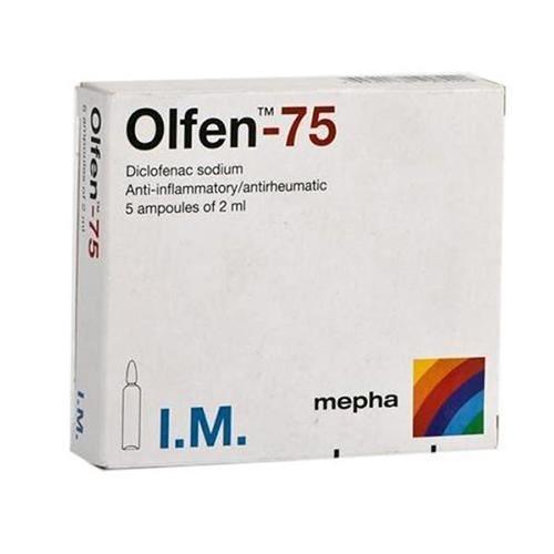 Olfen75 Anti Inflammatory and Antirheumatic 5Ampoules 2ml