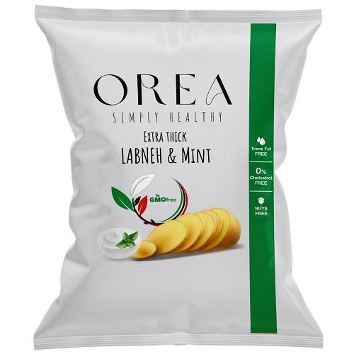 Orea Potato Chips Labneh & Mint Flavor 40g