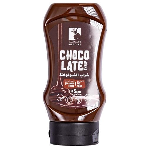 Diet Care Chocolate Syrup Fat Free No Added Sugar 350ml