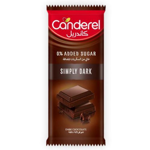 Canderel Dark Chocolate No Added Sugar 100g