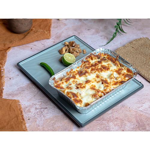 مكرونة دجاج بالموزاريلا