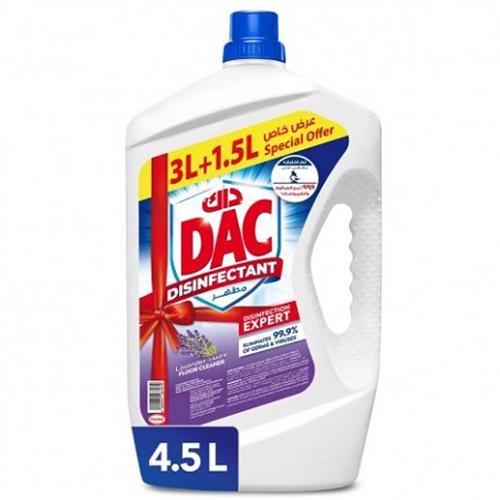 DAC Disinfectant Floor Cleaner Lavender 4.5Ltr