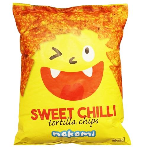 Nakami Tortilla Chips With Sweet Chilli 80g