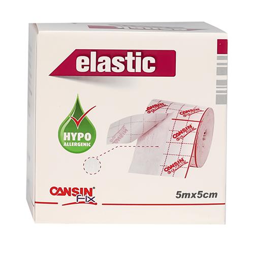 Cansin Fix Elastic Plaster 5mx5cm White