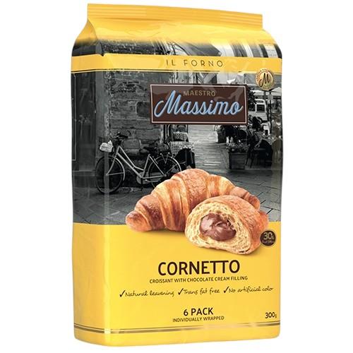 Maestro Massimo Croissants with Chocolate Cream Filling 300g