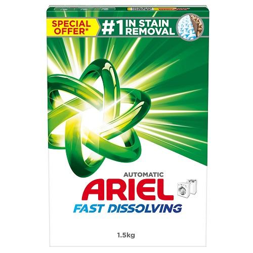 Ariel Green Washing Powder for Automatic Washing Machine 1.5Kg
