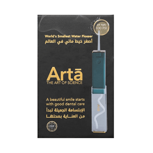 ارتا جهاز تنظيف الاسنان بالماء ميني اخضر